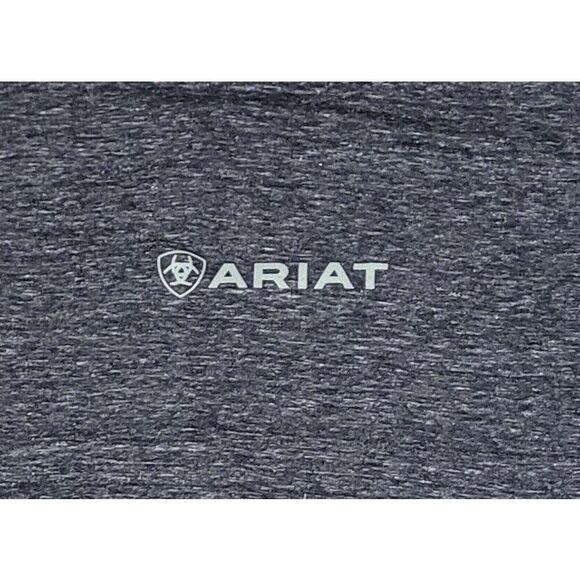 Ariat Camo Ring Short-Sleeve T-Shirt for Men-XXL-Color: Onyx/Snow - Picture 4 of 8